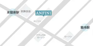 ANFINIのアクセスマップ