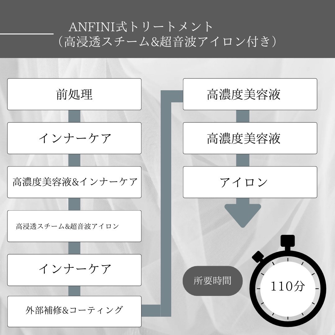 ANFINI式特濃コラーゲントリートメントの説明